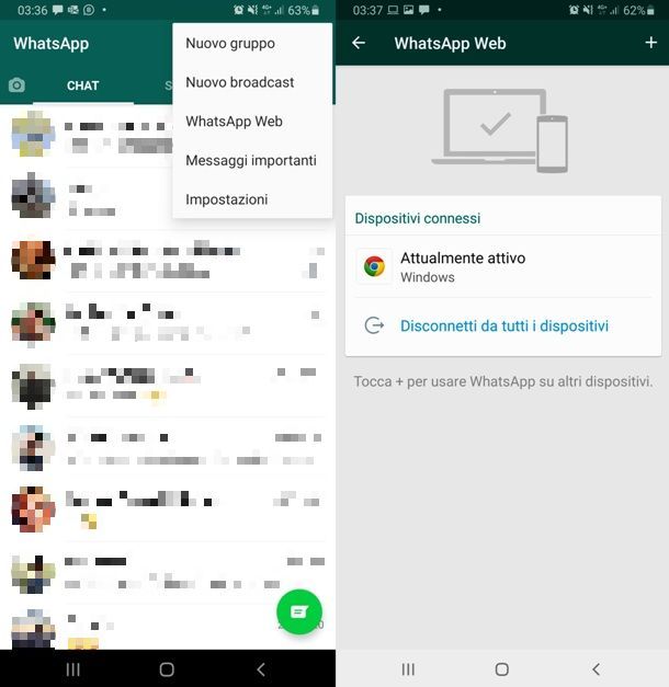 Connette WhatsApp al PC