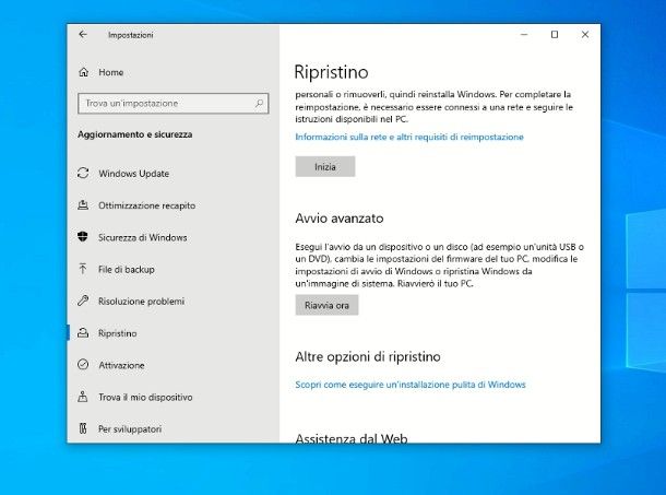 Come entrare nel BIOS Windows 10