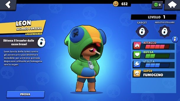 Leon Brawl Stars