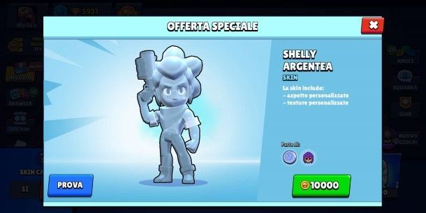 Skin Argento Brawl Stars