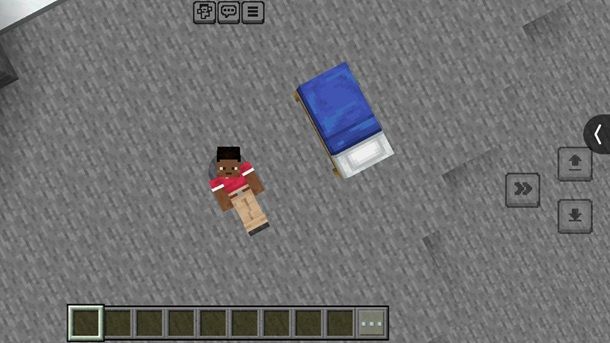 Come sdraiarsi Minecraft Bedrock