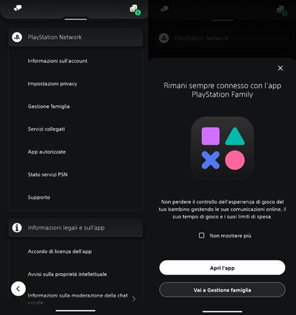 Come togliere il filtro contenuti PS4 da smartphone e tablet