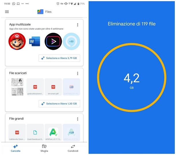 Come svuotare la memoria del telefono