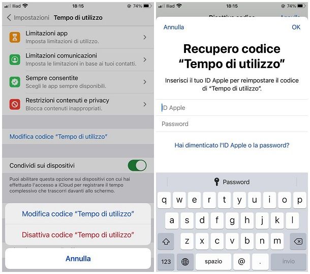 Come vedere il tempo di utilizzo di iPhone