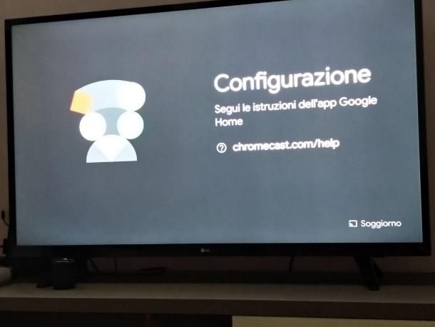 Come cambiare WiFi del Chromecast