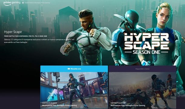 Twitch Prime Ubisoft Hyper Scape