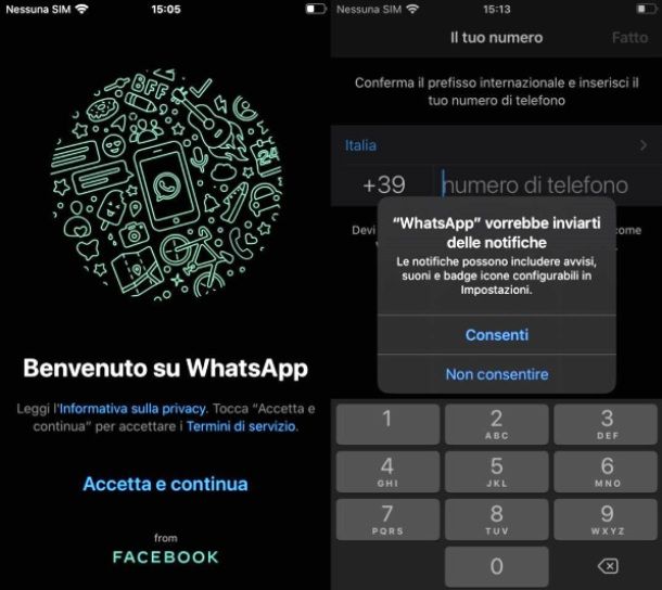 la data del tuo telefono è sbagliata whatsapp