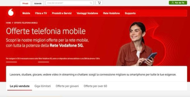 Miglior operatore telefonico