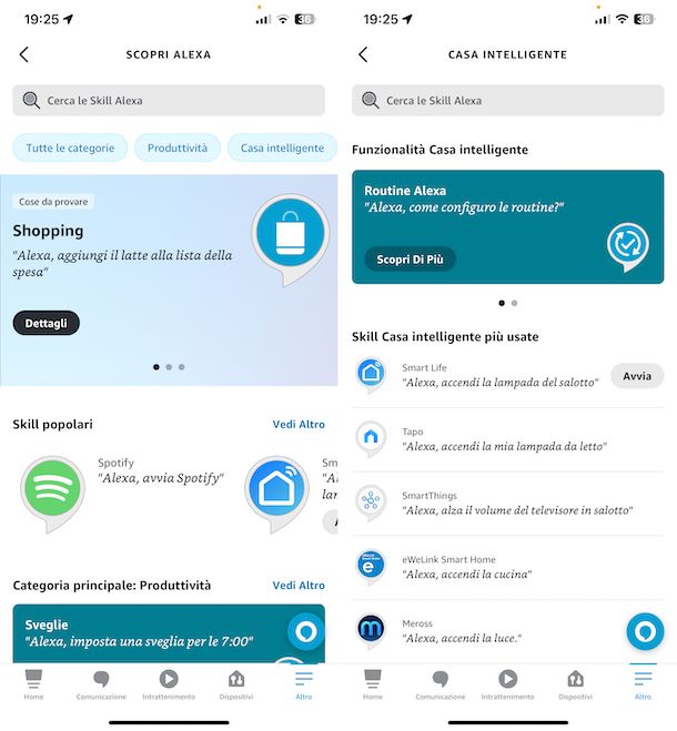 Alexa app