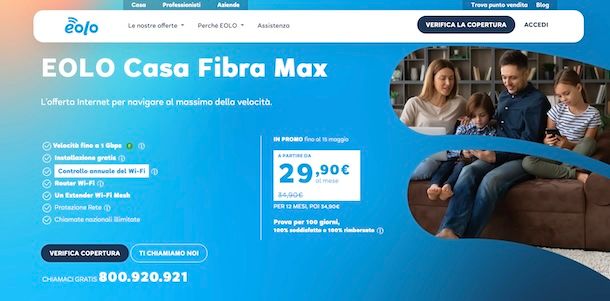 EOLO Casa Fibra Max