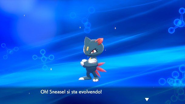 Sneasel si sta evolvendo