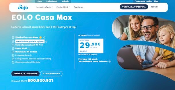 EOLO casa Max