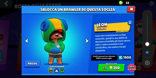 Leon Brawl Stars