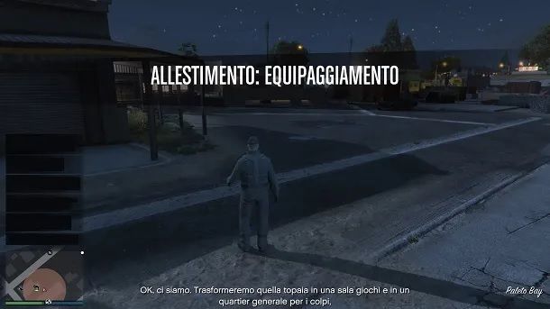 Allestimento sala giochi GTA Online