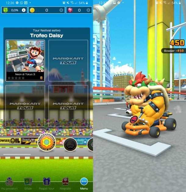 Gara a Mario Kart Tour