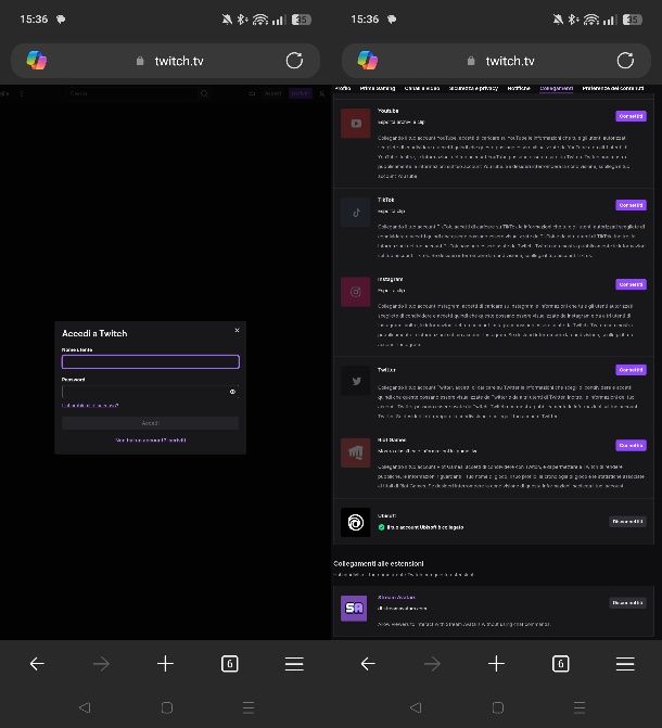 Come collegare account Ubisoft e Twitch