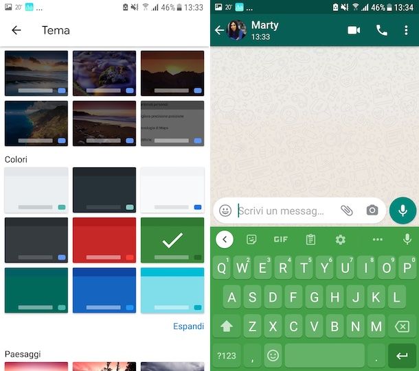 Tastiera Gboard Android