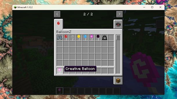 Palloncini Minecraft
