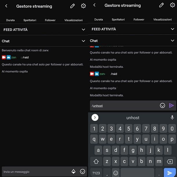 Come fare un raid su Twitch per smartphone