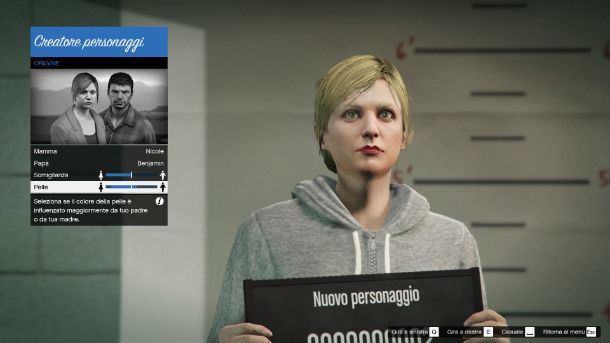 Personalizzazione avatar GTA Online