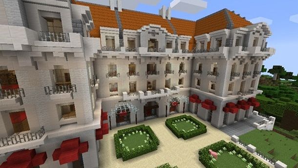 Hotel Minecraft grande