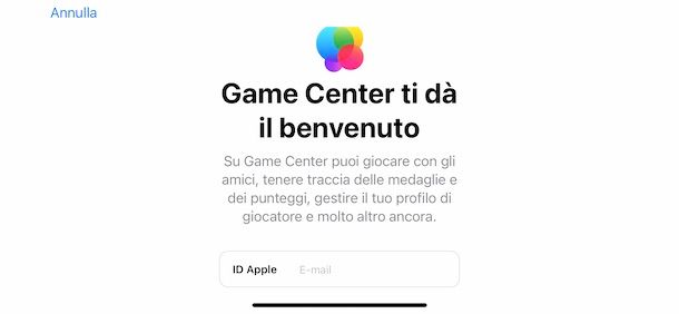 Accedere a Brawl Stars con Game Center