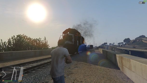 Distruggere treno GTA 5