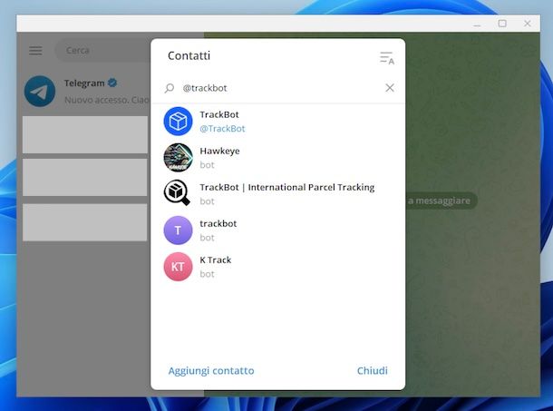 Telegram desktop
