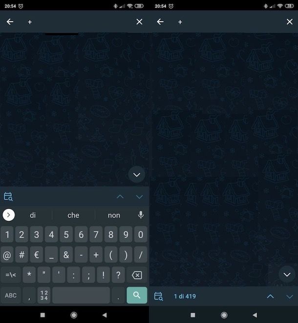 Come vedere quanti messaggi ci sono in una chat Telegram