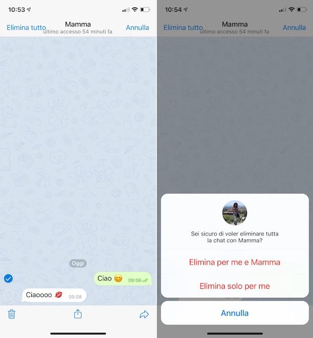 Telegram iPhone