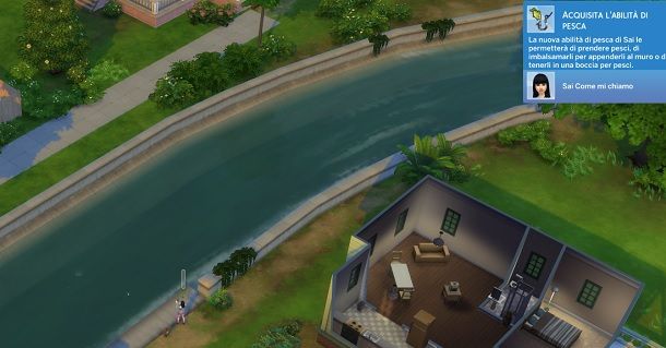 Pescare The Sims 4