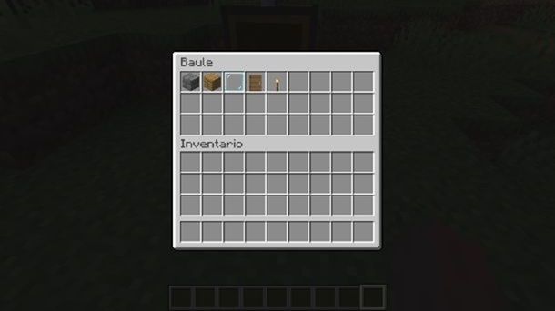 Materiali necessari casa medievale Minecraft