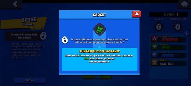 Puntaspilli Deflagrante Spike Brawl Stars