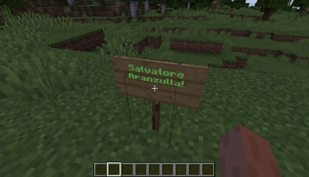 Come scrivere colorato sui cartelli di Minecraft