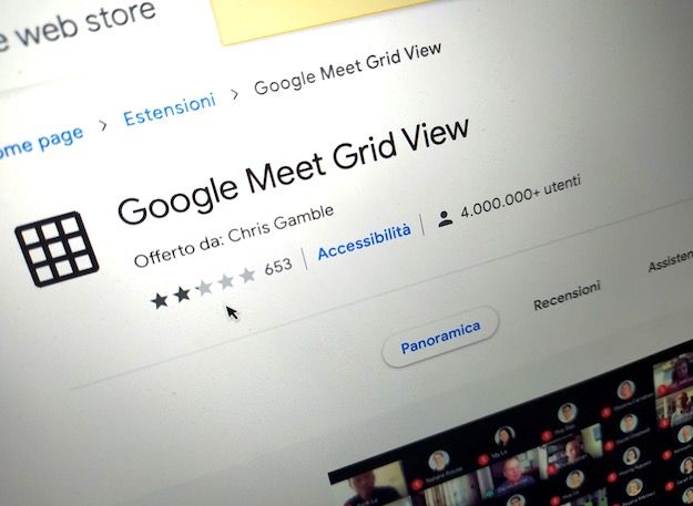 Google Meet Grid View