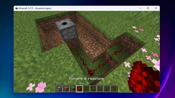 Polvere di redstone Minecraft