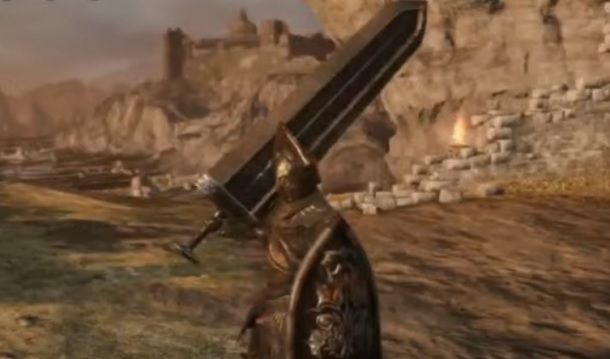 Spada Nera della Cripta Dark Souls 2