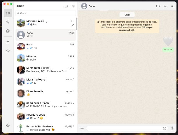 WhatsApp Mac