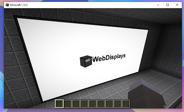 Display acceso Minecraft