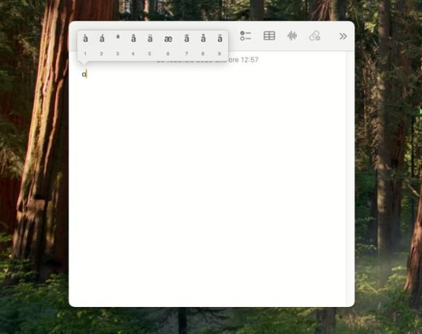 Come si fa il trattino alto sulla tastiera del Mac