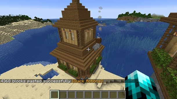 Costruire casa medievale Minecraft Java mod