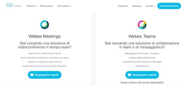 Come scaricare Cisco Webex sul computer