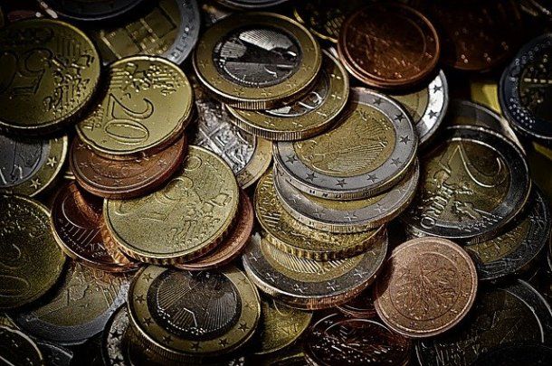 Tante monete in euro