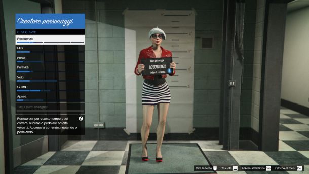 Personalizzazione avatar GTA Online