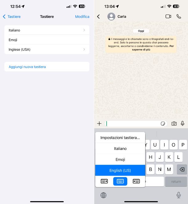 WhatsApp iOS