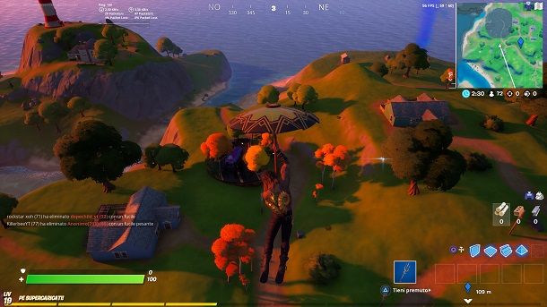 Zona rialzata camion Fortnite