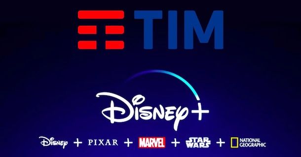 TIM e Disney +