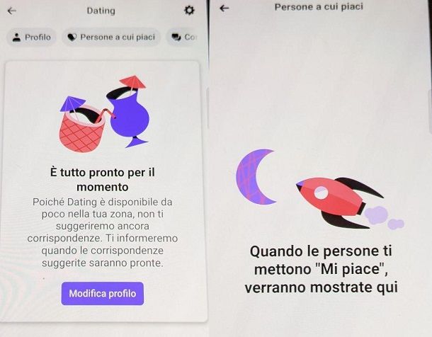 Facebook Dating Persone a cui piaci