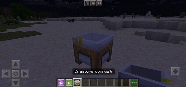 Creatore di composti Minecraft