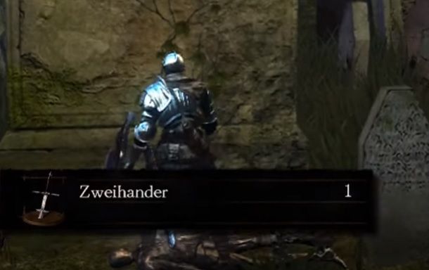 Come trovare Zweihander Dark Souls